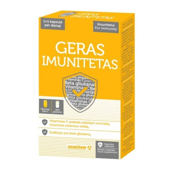 Geras imunitetas kaps. N30