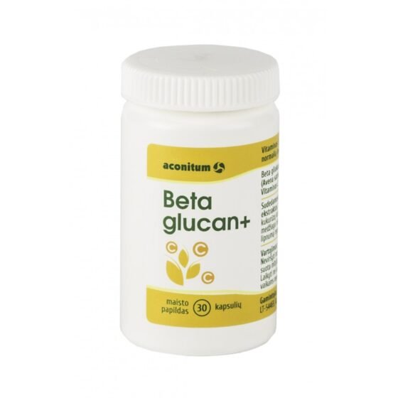 Beta glucan+ kaps. N30