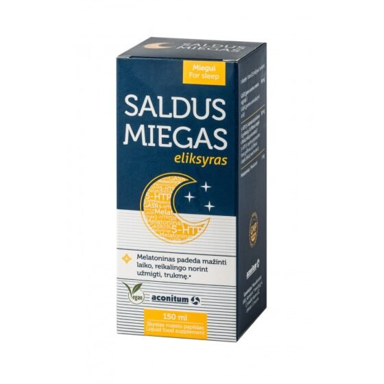 Saldus miegas eliksyras 150 ml