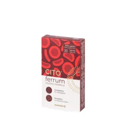 CITO® ferrum geležis liposomoje, 30 kapsulių