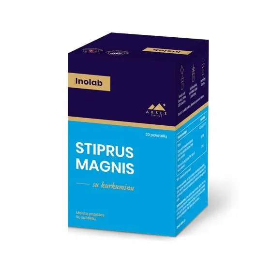 Maisto papildas Inolab stiprus magnis