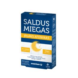 Saldus miegas fitomelatoninas, 30 kapsulių