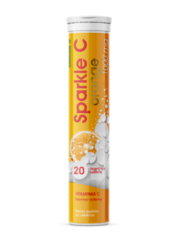 Sparkle C orange, 20 šnypščiančių tablečių