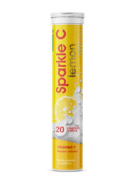 Sparkle C lemon, 20 šnypščiančių tablečių